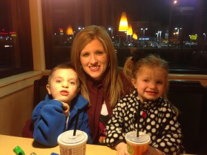 My beautiful wife and 2 youngest