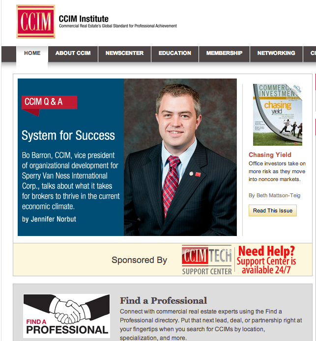 System for Success Article for CIRE